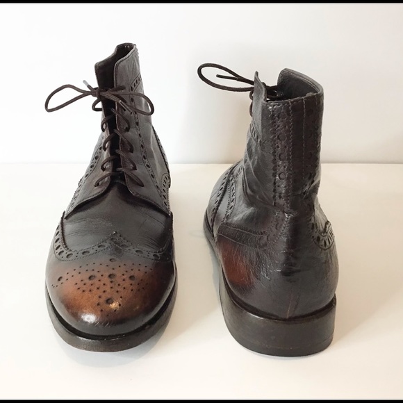 Paul Smith INCREDIBLE Ombre’ Boots w/ Leather Sole main image 8